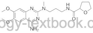 figure structural formula of alfuzosin