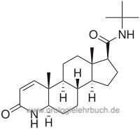 figure structural formula of finasteride